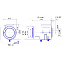 Goyo GA3MPDN128120BS4 1/3-inch 2.8-12mm F1.4-360 Megapixel Day & Night Lens